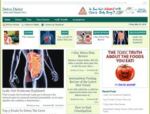 Tablet Screenshot of detoxdieter.org